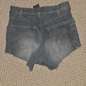 Vintage Levi's Womens Blue Denim Shorts